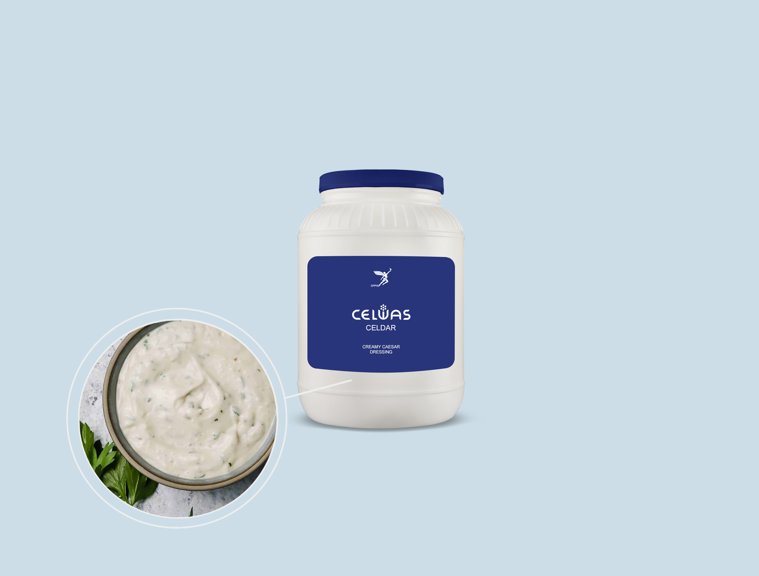 CELDAR<br />creamy caesar dressing