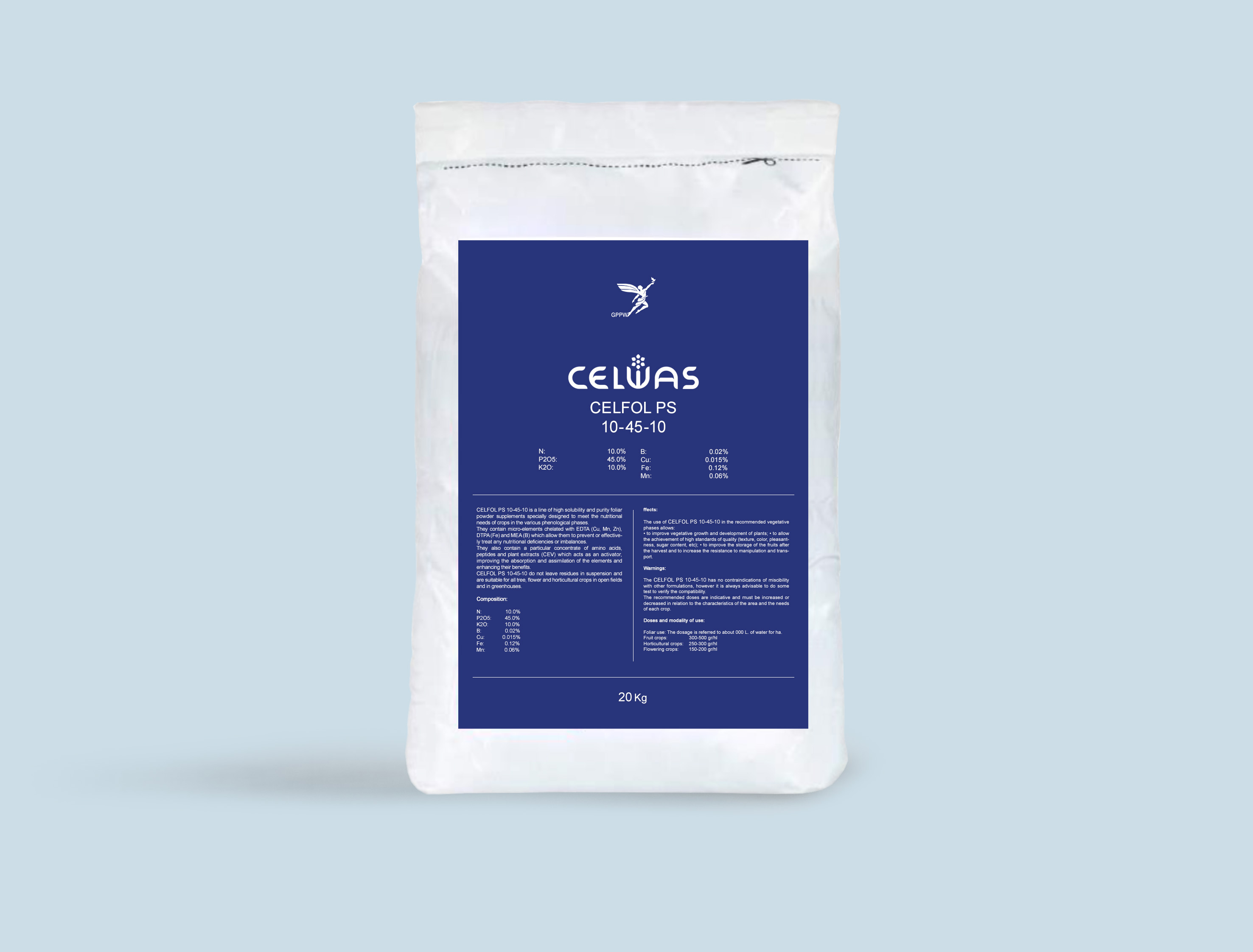 CELFOL PS 10-45-10<br />supplement nutritional